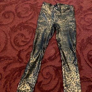 Spanx animal print leggings